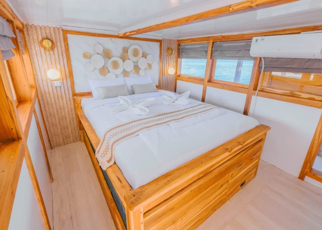 Private Cabin Upper Deck cabin aboard Bombana 2 liveaboard