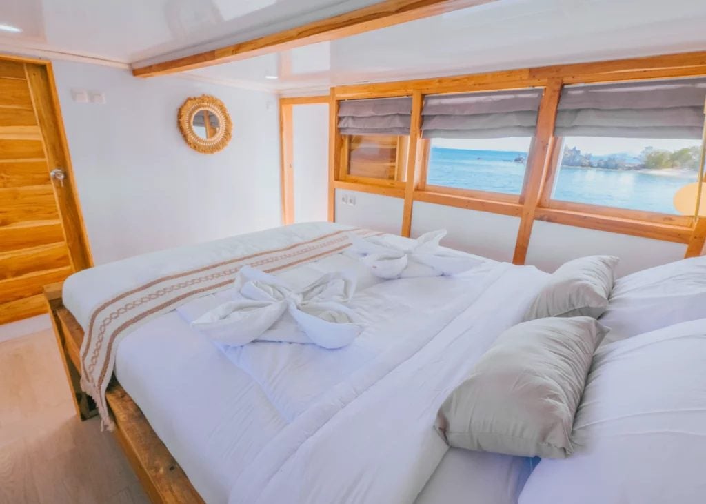 Private Cabin Upper Deck cabin aboard Bombana 2 liveaboard