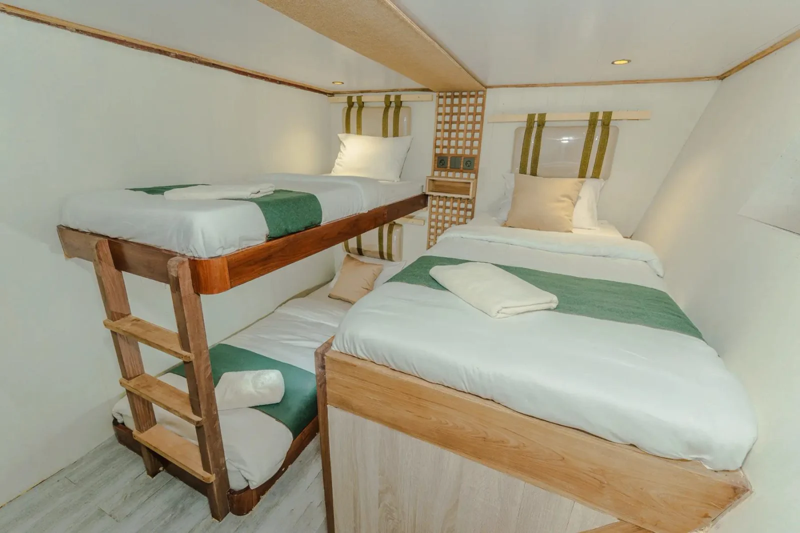 Sharing Cabin 3 Lower cabin aboard Marea liveaboard