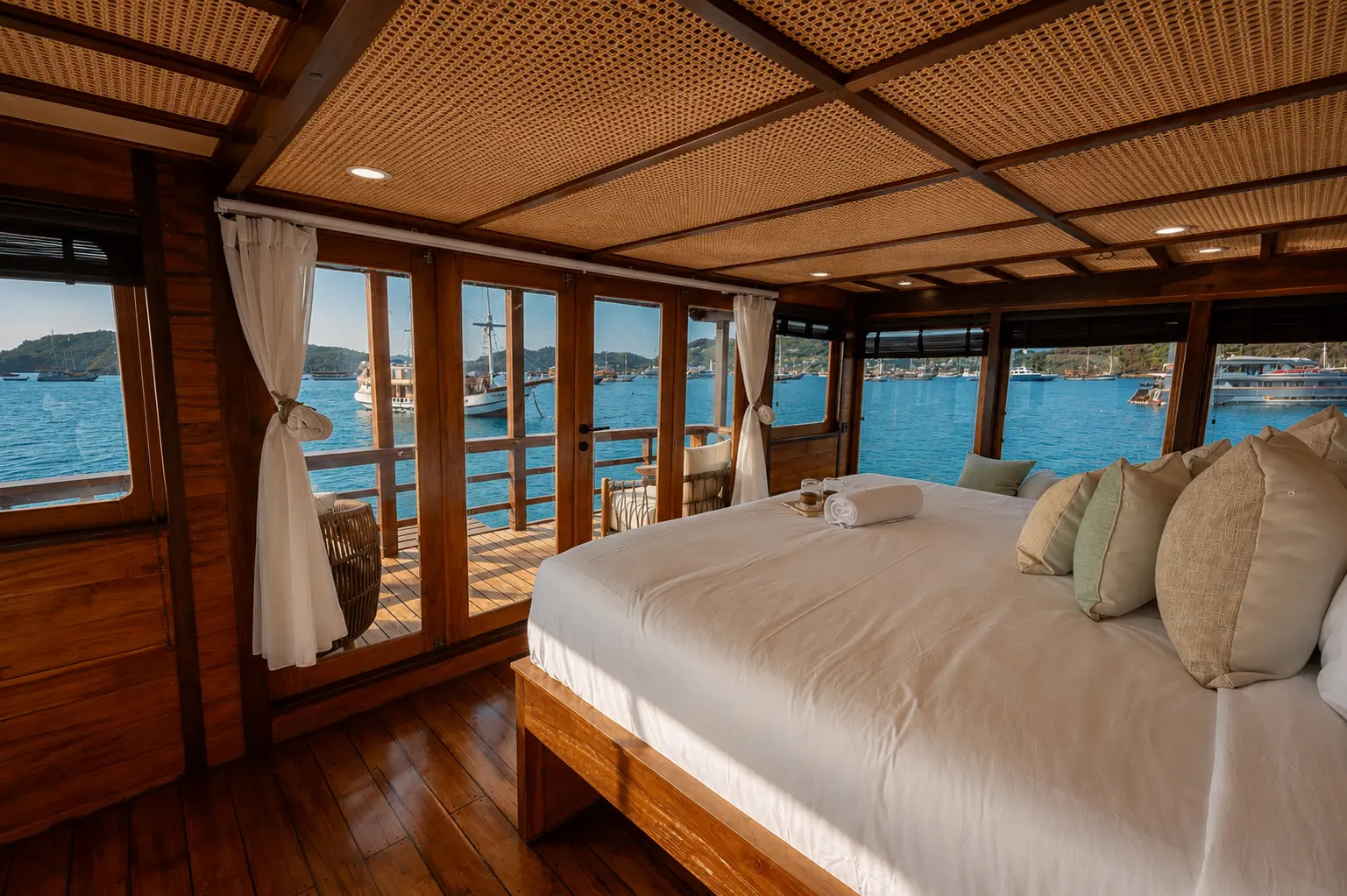 SIGNATURE cabin aboard Kai Voyage liveaboard