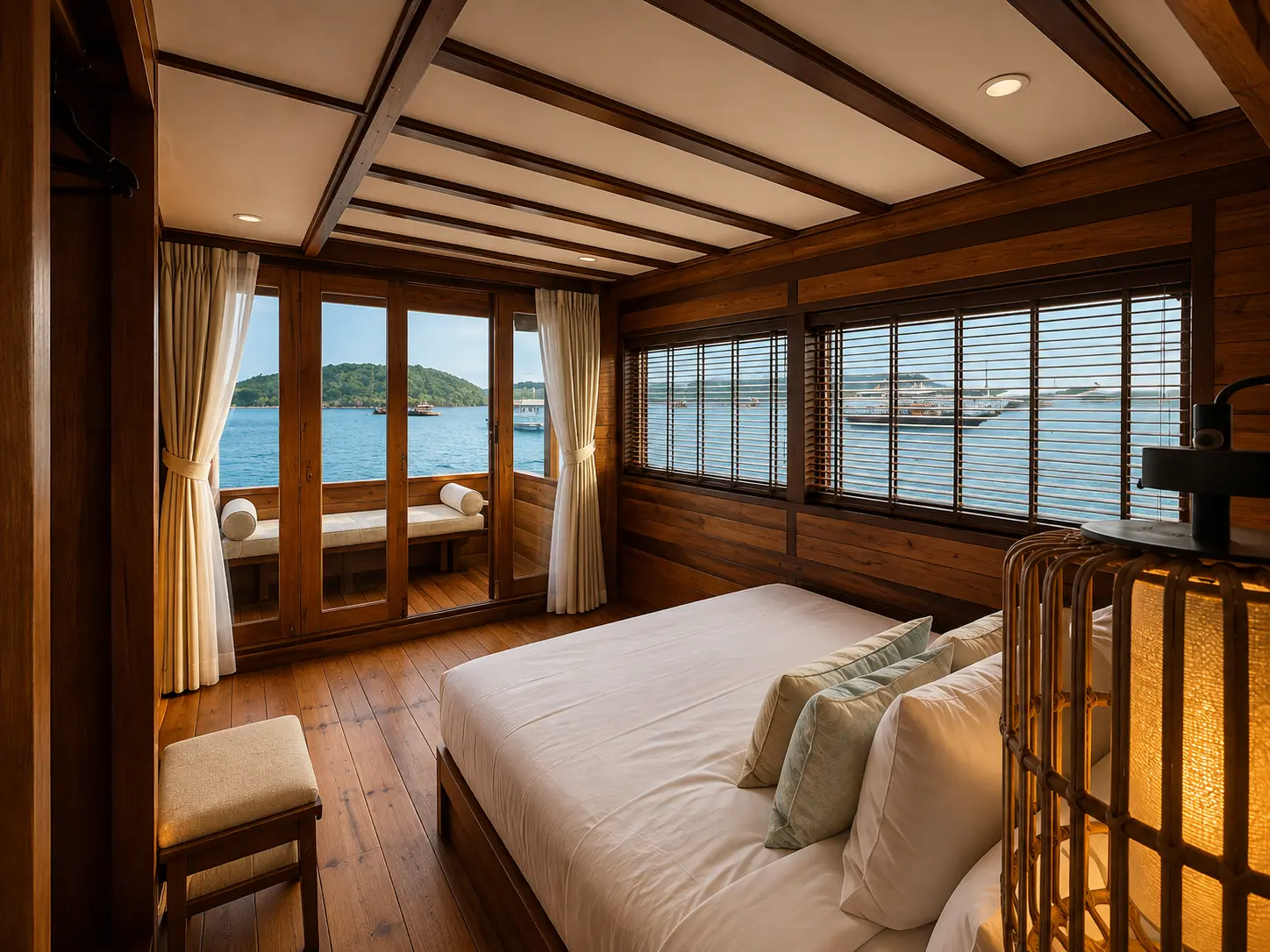 LOPPI SUITE cabin aboard Papiton Allo liveaboard