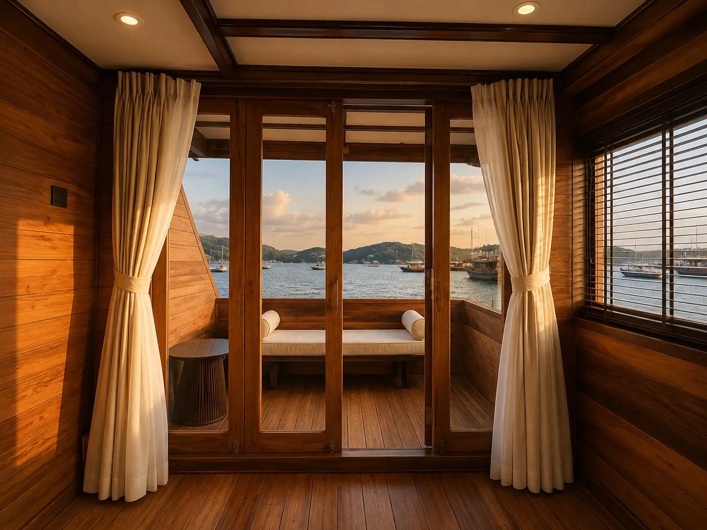 LOPPI SUITE cabin aboard Papiton Allo liveaboard