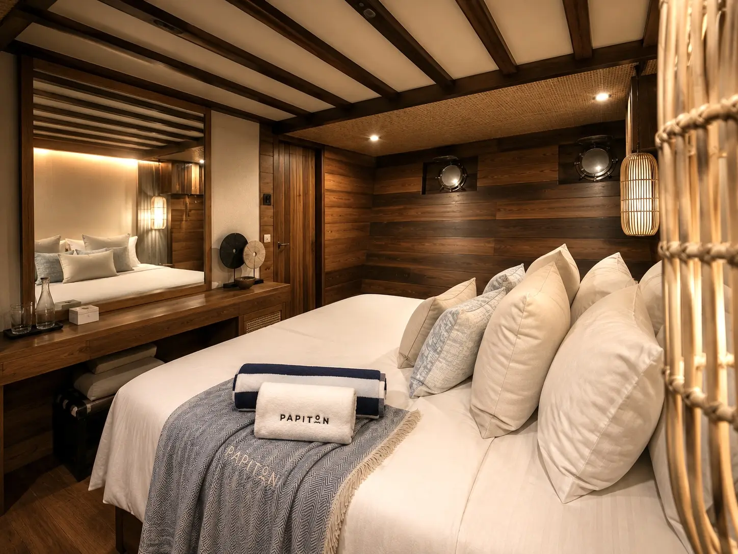 NUCCA DELUXE cabin aboard Papiton Allo liveaboard