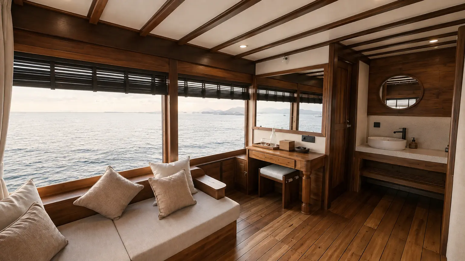 ALLO SIGNATURE cabin aboard Papiton Allo liveaboard