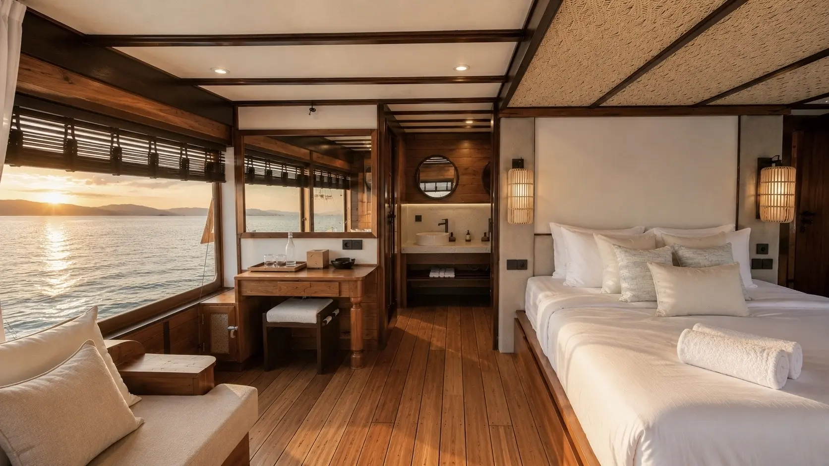 ALLO SIGNATURE cabin aboard Papiton Allo liveaboard