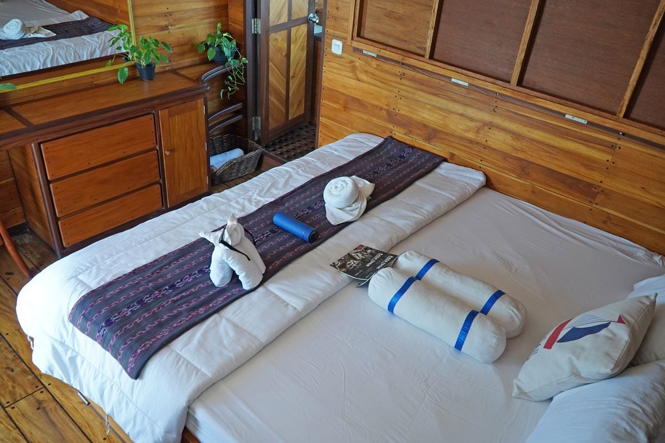 Master Cabin Upper Deck cabin aboard EcoXplorer liveaboard