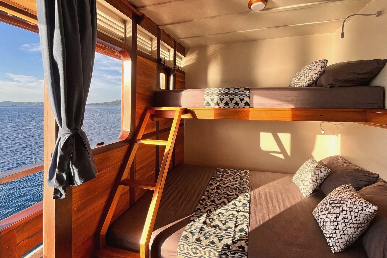Twin/Double/Triple Cabin cabin aboard Bugis liveaboard