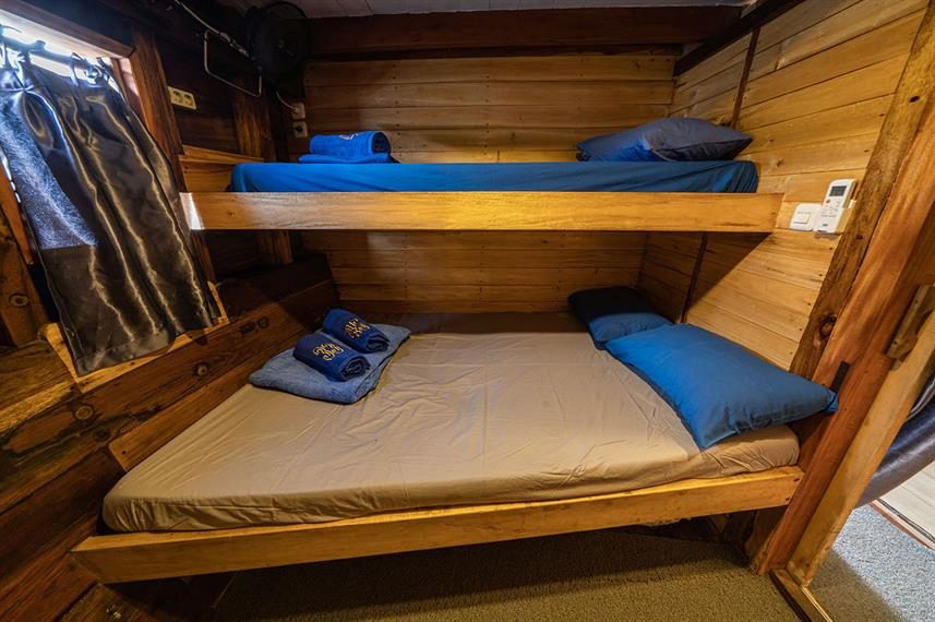 Double Bed Cabin cabin aboard Jaya liveaboard