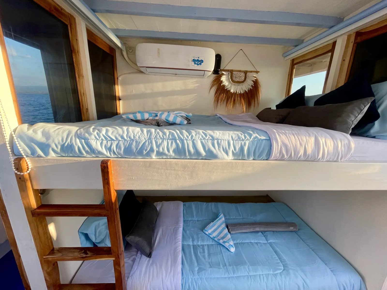 Family Room (Main Deck) cabin aboard New Pandawa liveaboard