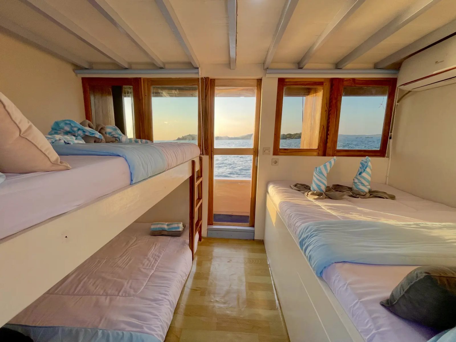 Sharing Room (Main Deck, 6 people, shared bathroom) cabin aboard New Pandawa liveaboard