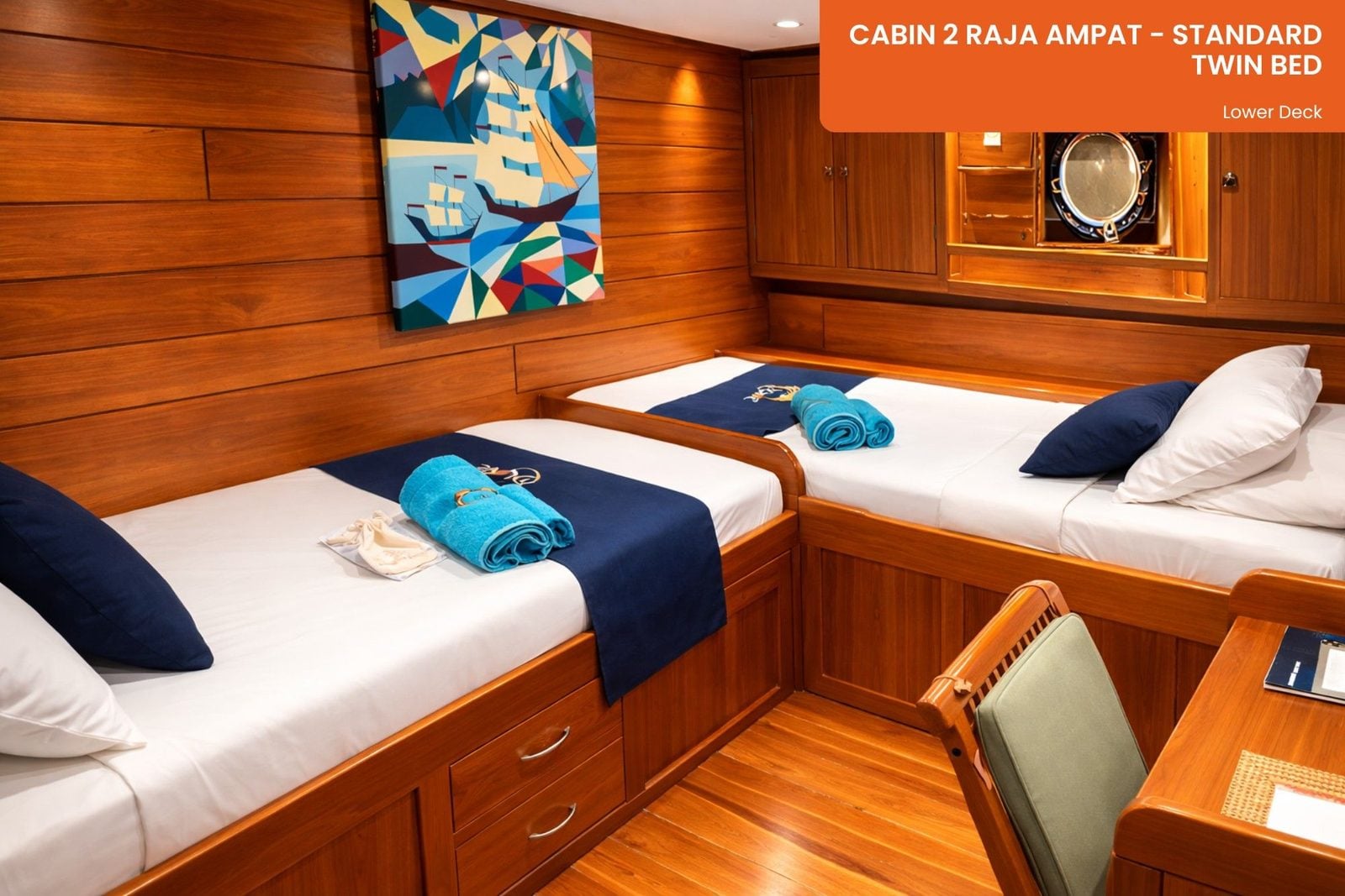 Cabin cabin aboard Aurora liveaboard
