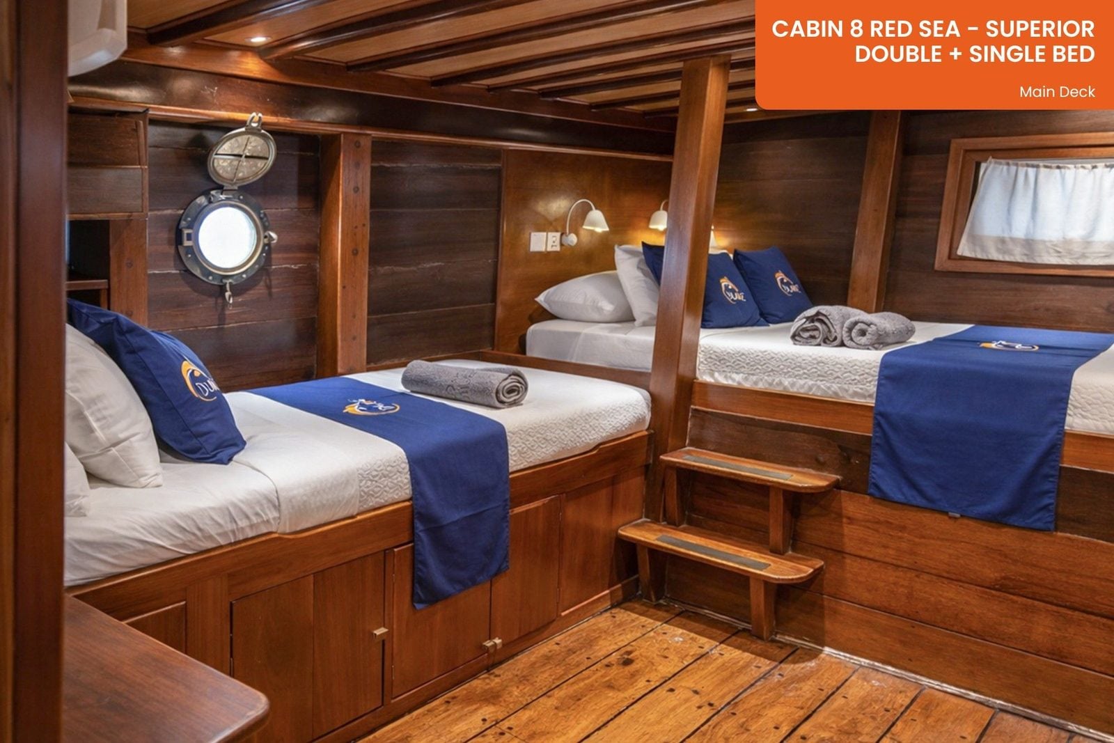 Cabin cabin aboard Aurora liveaboard