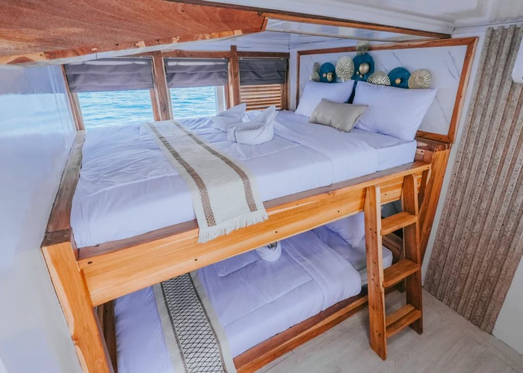 Sharing Cabin Main Deck cabin aboard Bombana 2 liveaboard