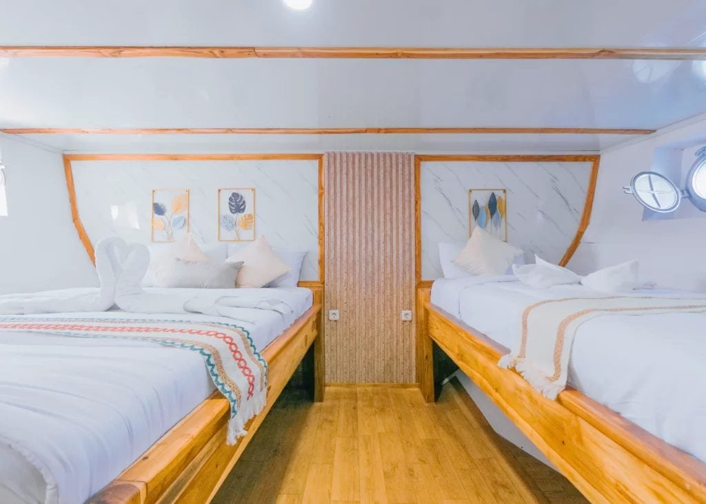 Sharing Cabin Lower Deck cabin aboard Bombana 2 liveaboard