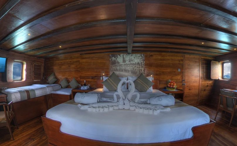 Master Cabin – Cabin 5 (Lower Deck) cabin aboard Damai II liveaboard