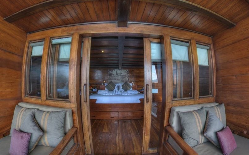 Master Cabin – Cabin 5 (Lower Deck) cabin aboard Damai II liveaboard