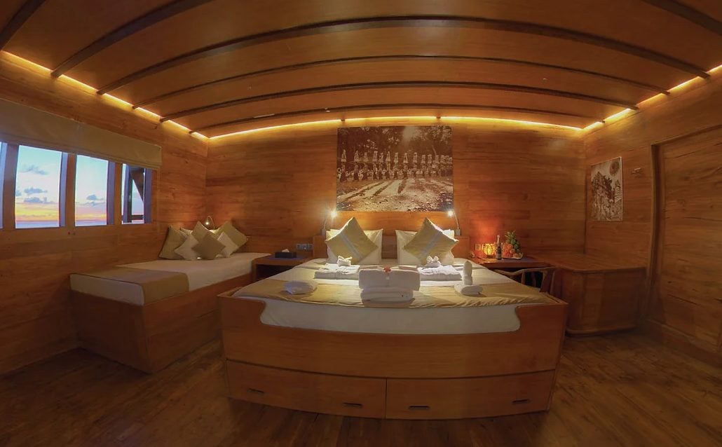 Master Cabin – Cabin 6 (Main Deck) cabin aboard Damai II liveaboard