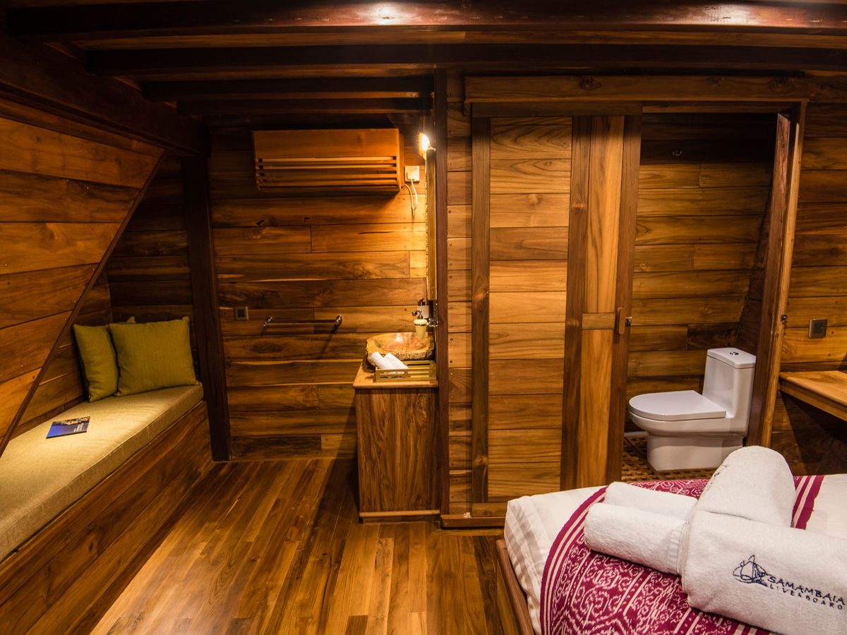 Double Cabin cabin aboard MV Samambaia liveaboard