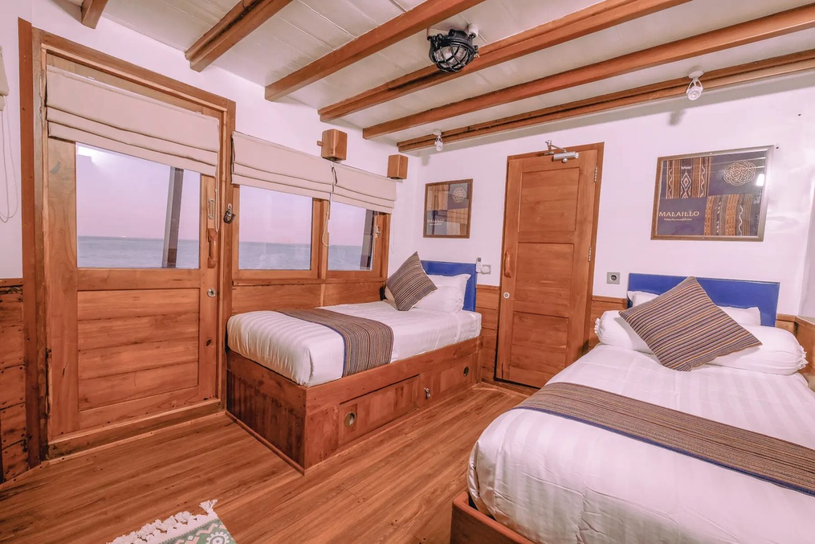 Twin Cabin (Upper Deck) cabin aboard Lotus Malaillo liveaboard