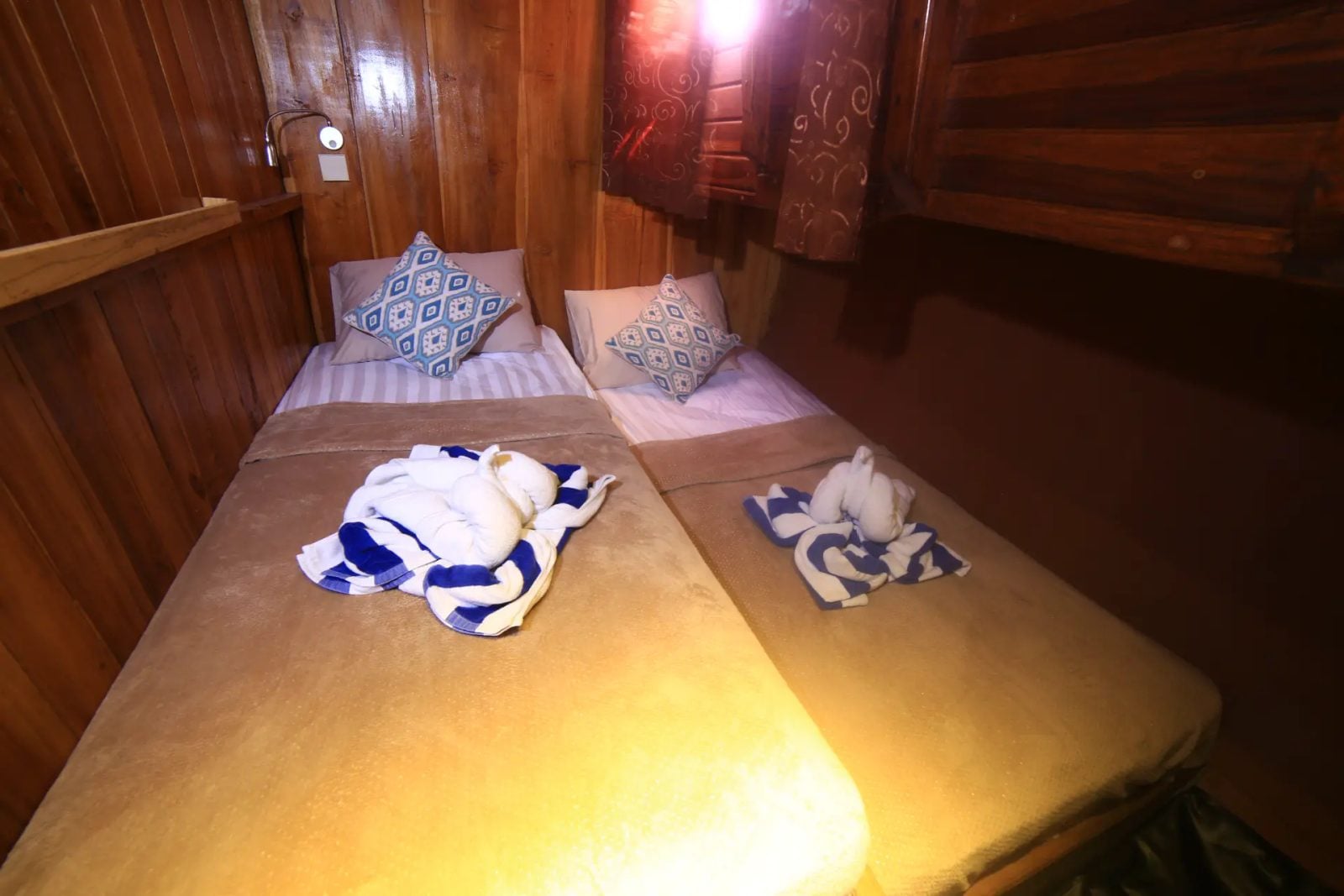 Twin Cabin cabin aboard Queenesia I liveaboard