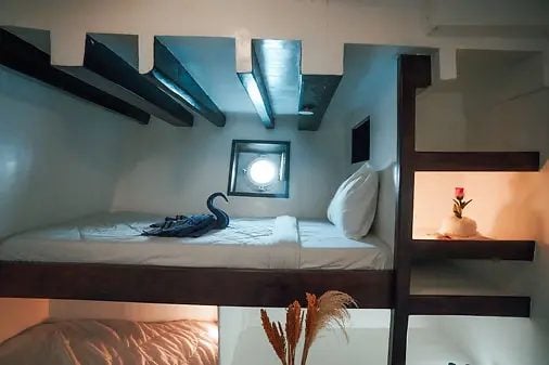 Lower Deck Triple Cabin cabin aboard Queenesia II liveaboard