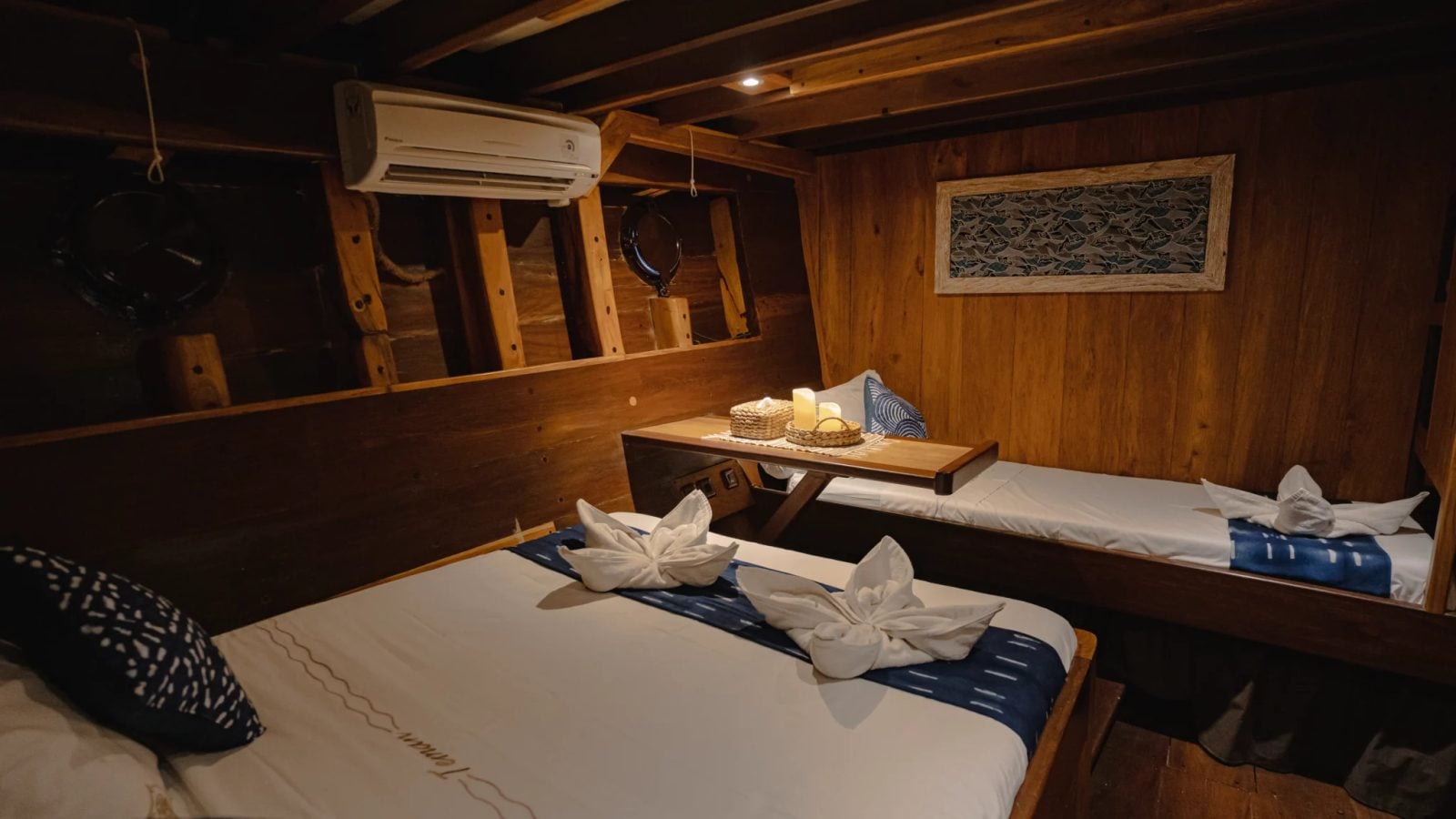 Triple Cabin Celebes cabin aboard Teman liveaboard