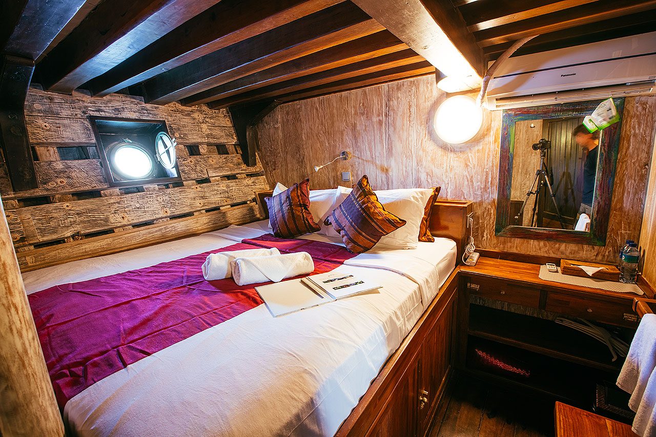 Double State Room (Lower Deck) cabin aboard The Seven Seas liveaboard